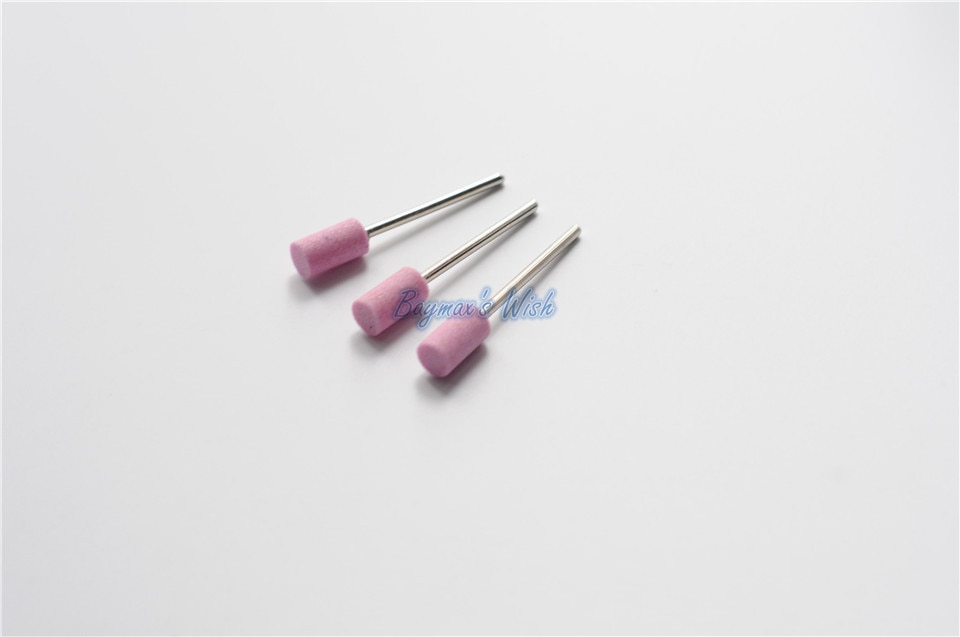 핑크 100PCS 모듬 된 치과 자갈 두꺼운 마운트 포인트 Burs 폴리 셔 2.35mm